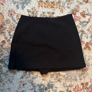 Express Black Mini Skort